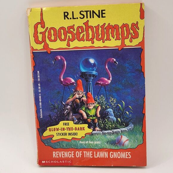Other - Goosebumps - Revenge of the Lawn Gnomes - #34 Paperback Book 1995 First Print